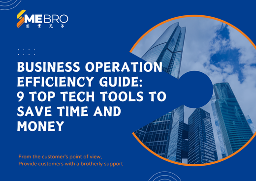 Business Operation Efficiency Guide: 9 Top Tech Tools to Save Time and Money