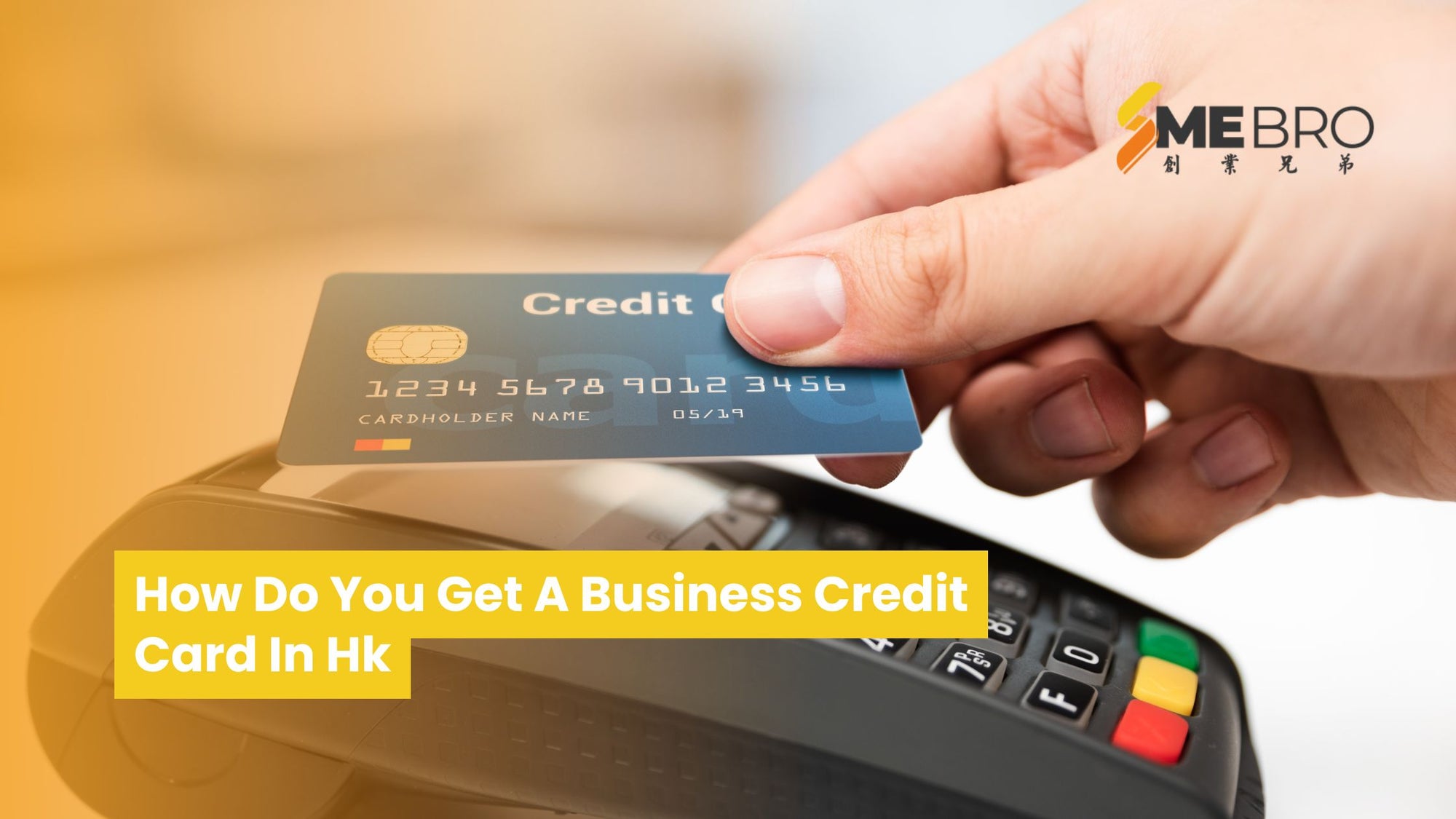 Get a Business Credit Card in HK