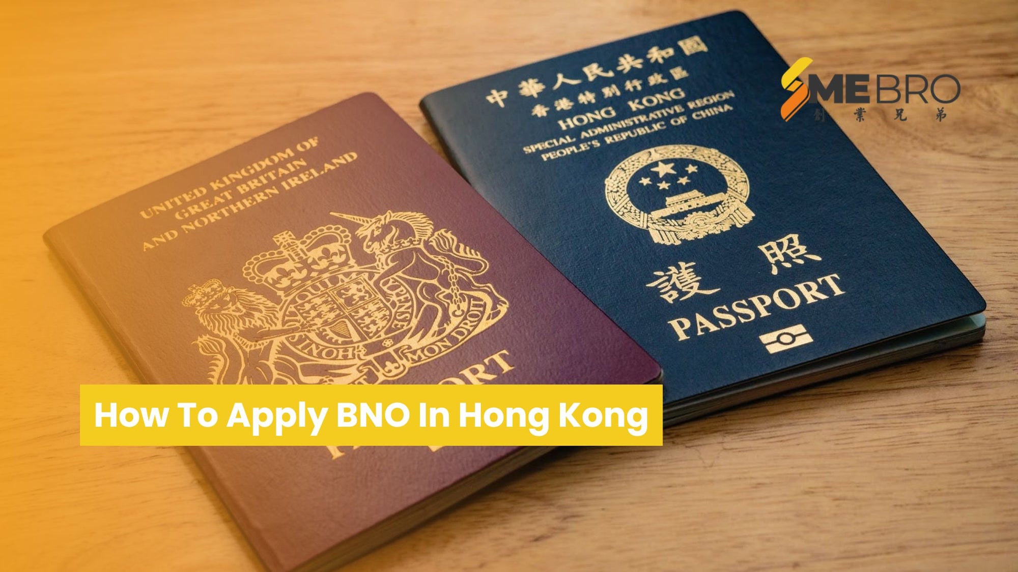 How to Apply BNO in Hong Kong