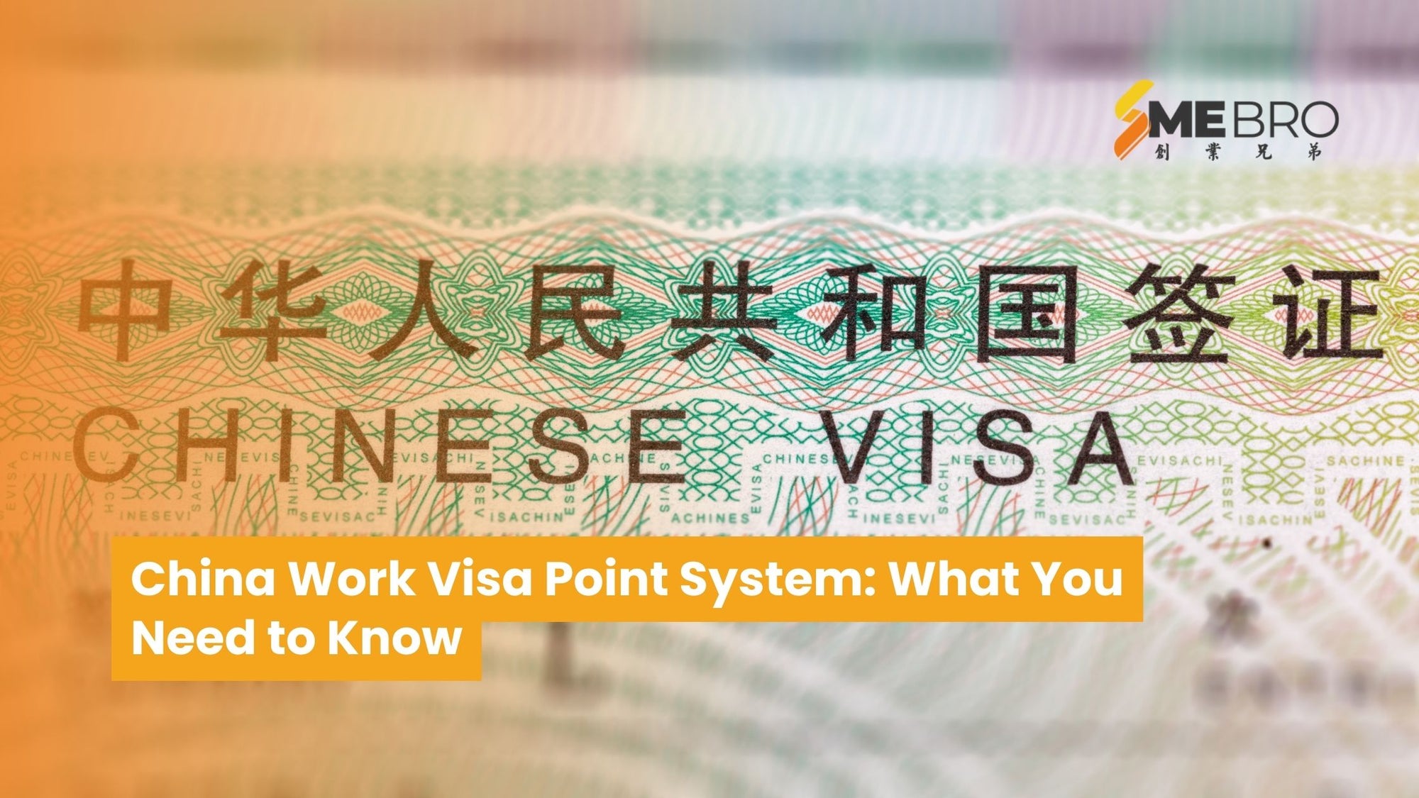 China Work Visa