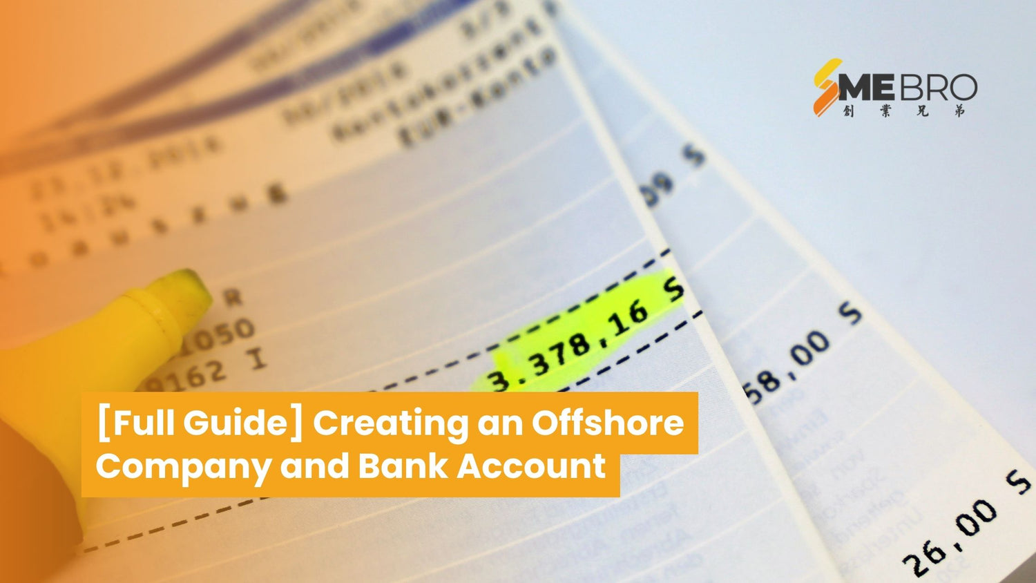 Creating an Offshore Company and Bank Account