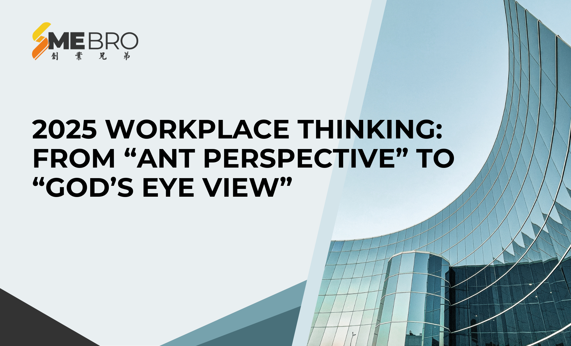Workplace Thinking: From “Ant Perspective” to “God’s Eye View”