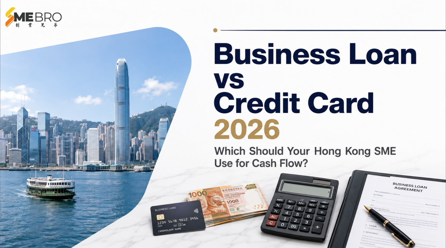Business Loan vs Business Credit Card: Which Should Your SME Use?