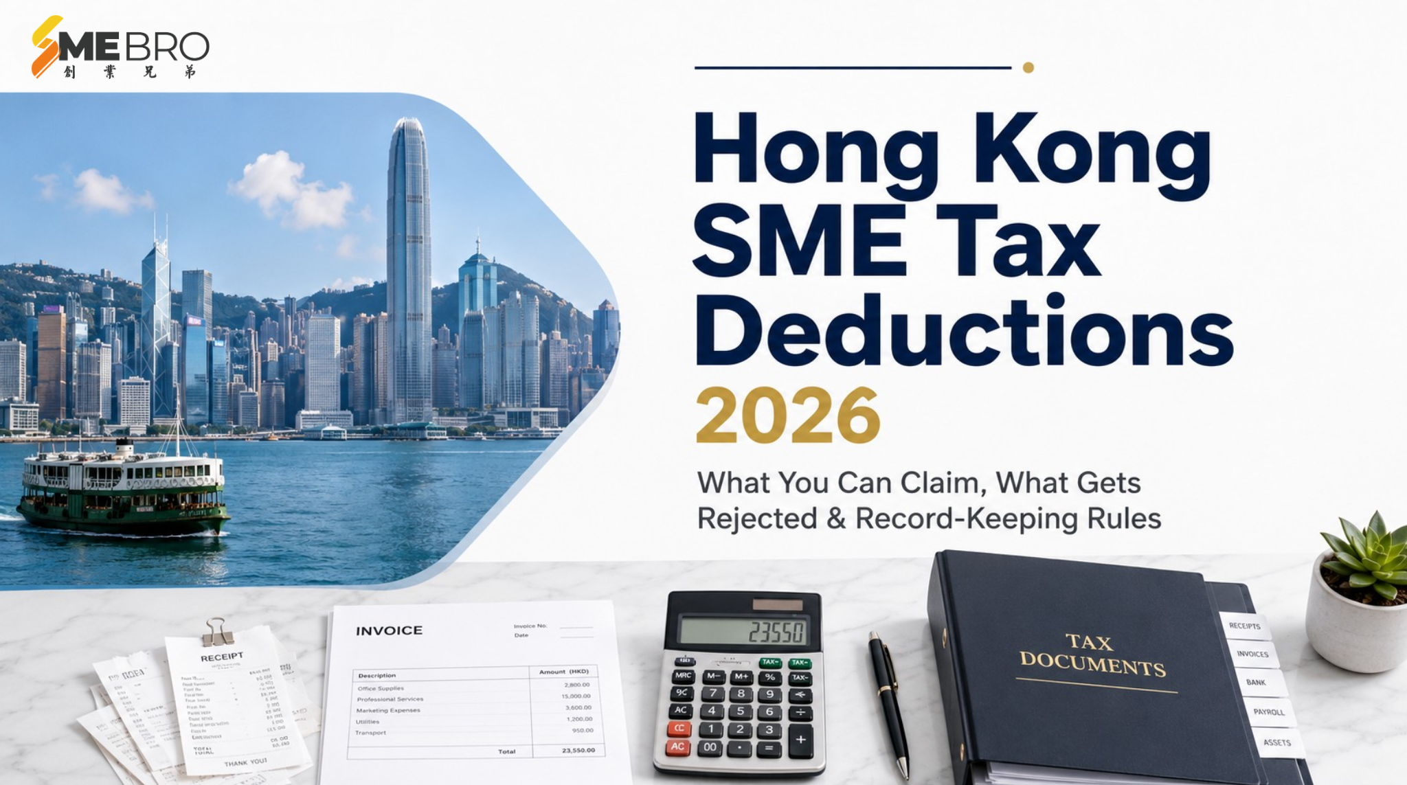 What Can Hong Kong SMEs Deduct from Profits Tax?