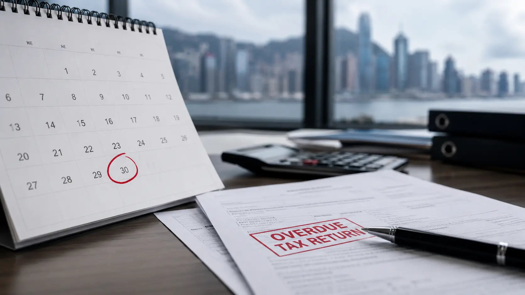Late Tax Return Penalty in Hong Kong: What Happens If You File Late